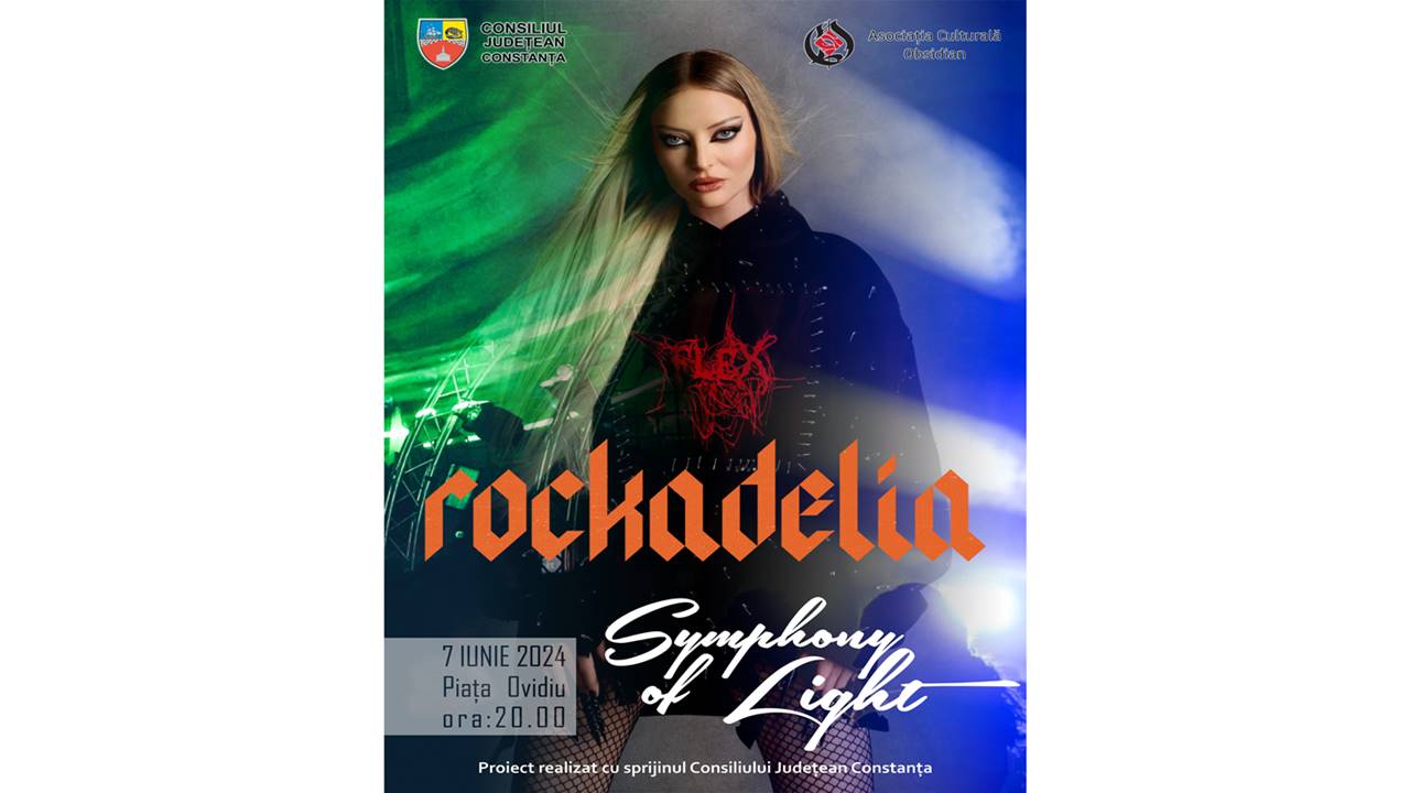 Delia aduce Rockadelia la Constanța! Pe 7 iunie, noaptea devine zi la „Symphony of Light”