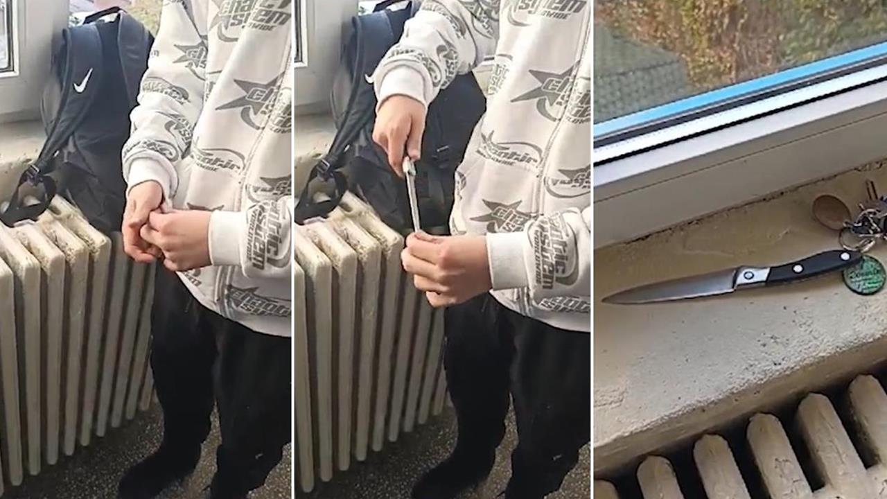CONSTANȚA. Incident la Liceul Energetic. Un elev de 14 ani a venit cu un cuțit la școală. VIDEO